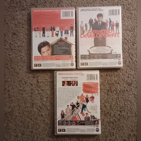 Arrested Development Seasons 1, 2, & 3 DVD Sets PRE-OWNED - Picture 7 of 7